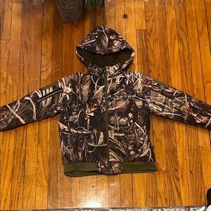 Kids Camouflage Puffer Jacket